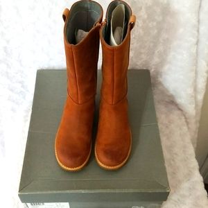 Clarks Comet Wild Cafe High Boot - Tan Leather